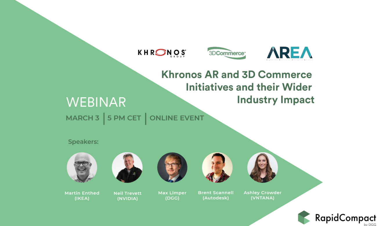 Khronos AR and 3D Commerce Impact AREA webinar